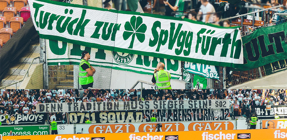 Gemeinsame Fanaktion mit VFB Stuttgart Fans – 21.08.2019